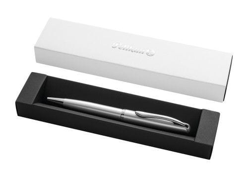 Ballpoint pen K36 Jazz Noble Elegance Silver in G24 Giftbox open Etui G24 dyn offen geschlossen CMYK silber KGS PIM MAM web