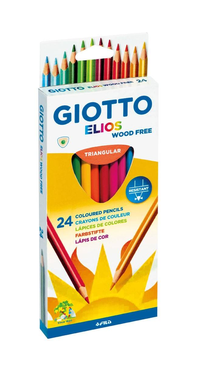 000275900 ΞΥΛΟΜΠΟΓΙΕΣ ELIOS ΤΡΙΓΩΝΙΚΕΣ 24ΤΕΜ ASS. GIOTTO ΣΕ BLISTER - Image 1