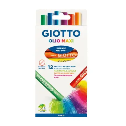 Λαδοπαστέλ Giotto Olio Maxi 12τμχ (Ν)