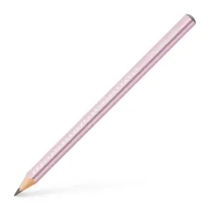 ΜΟΛΥΒΙ FABER CASTELL JUMBO SPARKLE II METALLIC ΡΟΖΕ COSMIC 111661