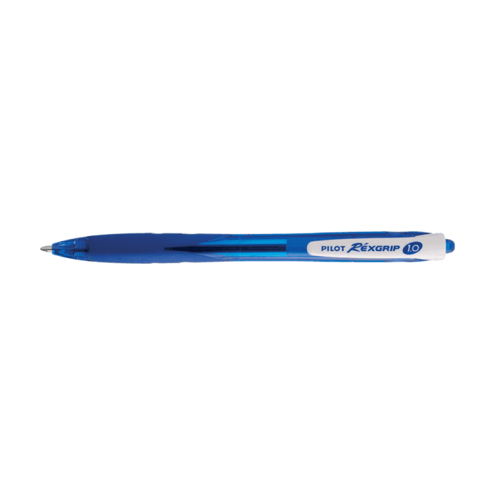 PILOT ΣΤΥΛΟ BG REXGRIP 1.0mm BRG-10M-LL-BG ΜΠΛΕ 10Τ. - Image 1