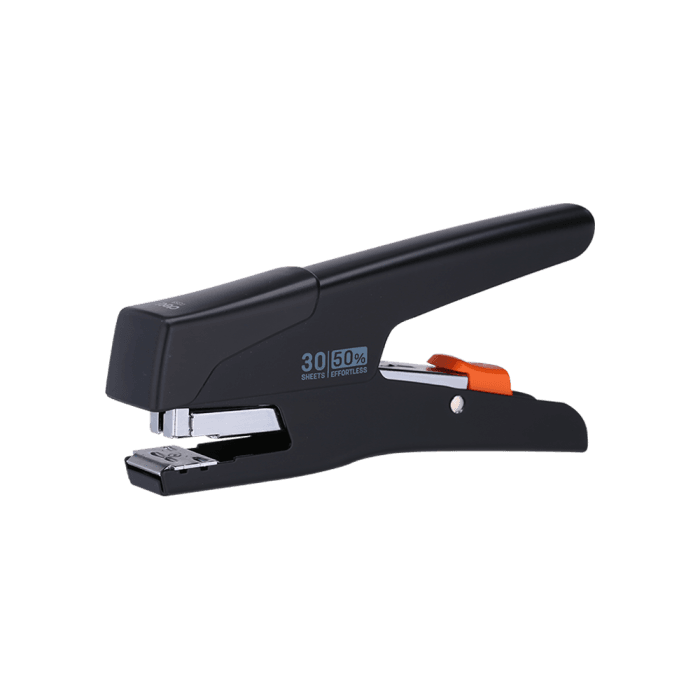 DELI ΣΥΡΡΑΠΤΙΚΟ ΧΕΙΡΟΣ Νο12 24/6 & 26/6 30Φ EFFORTLESS E0358 ΜΑΥΡΟ - Image 1