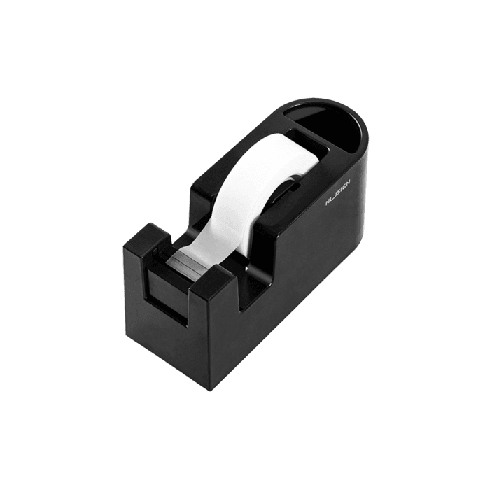 DELI ΒΑΣΗ ΤΑΙΝΙΑΣ ΚΟΛΛΗΤΙΚΗΣ & ΜΟΛΥΒΟΘΗΚΗ NUSIGN NS123BK ΣΚ.ΓΚΡΙ - Image 1