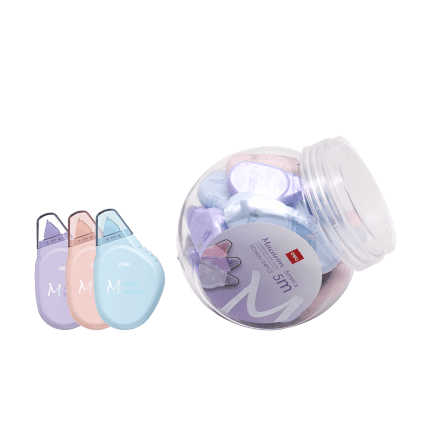 DELI ΒΙΤΡΙΝΑ ΓΕΜ. ΤΑΙΝΙΑ ΔΙΟΡΘ. 5mmx5m MACARON EH21606 24Τ