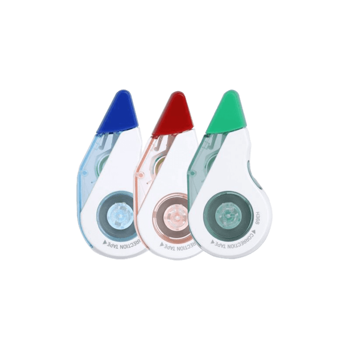 DELI ΤΑΙΝΙΑ ΔΙΟΡΘ. BLISTER 5mmx8m H368 ΔΙΑΦ.ΧΡΩΜ. 12Τ - Image 1