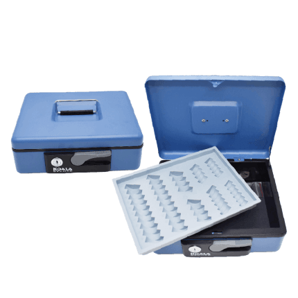 KOALA ΧΡΗΜΑΤΟΚΙΒΩΤΙΟ 23x18.5x8cm DELUXE 3414BL ΜΠΛΕ