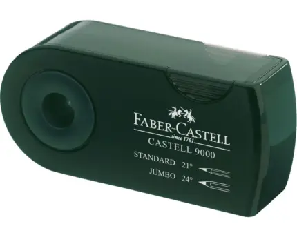 Faber-Castell Διπλή Ξύστρα Sleeve Art & Graphic Πράσινη