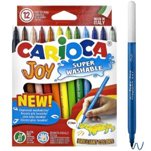 Μαρκαδόροι Carioca joy 2.8mm σετ 12 Χρώματα Carioca 40614