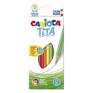 Ξυλομπογιά Οικολογική Carioca Τιτα σετ 12 Χρώματα Carioca 42793