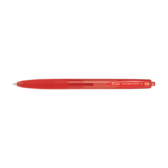 PILOT ΣΤΥΛΟ ΚΟΥΜΠΙ SUPER GRIP G MEDIUM ΚΟΚΚΙΝΟ 12Τ. - Image 1