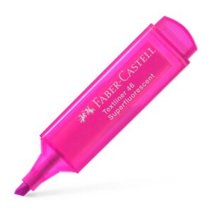 Μαρκαδόρος Υπογράμμισης Faber Castell 1546 Fluo Ροζ