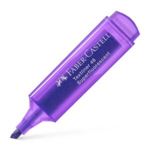 Μαρκαδόρος Υπογράμμισης Faber Castell 1546 Fluo Βιολετί