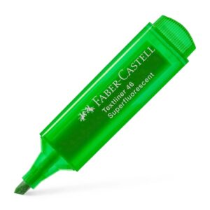Μαρκαδόρος Υπογράμμισης Faber Castell 1546 Fluo Πράσινος