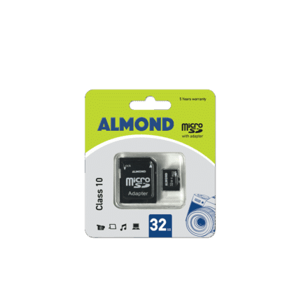 ALMOND ΚΑΡΤΑ ΜΝΗΜΗΣ ΜΕ ΑΝΤΑΠΤ. MICROSDHC CLASS10 32GB